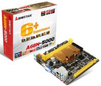 Image 1 : Biostar A68N-5000 : une carte mère Mini-ITX fanless