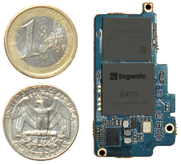 Image 1 : Newton, le processeur MIPS pour les objets connectés