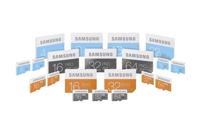 Image à la une de Samsung lance des cartes SD « Pro » et « EVO »