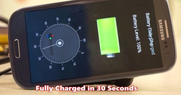 Image 1 : StoreDot recharge un smartphone en 30 secondes