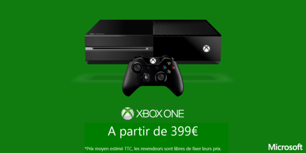 Image 1 : La Xbox One sera vendue 399 € sans Kinect à partir du 9 juin