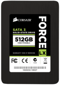Image 1 : Le SSD Force LX de Corsair passe à 512 Go