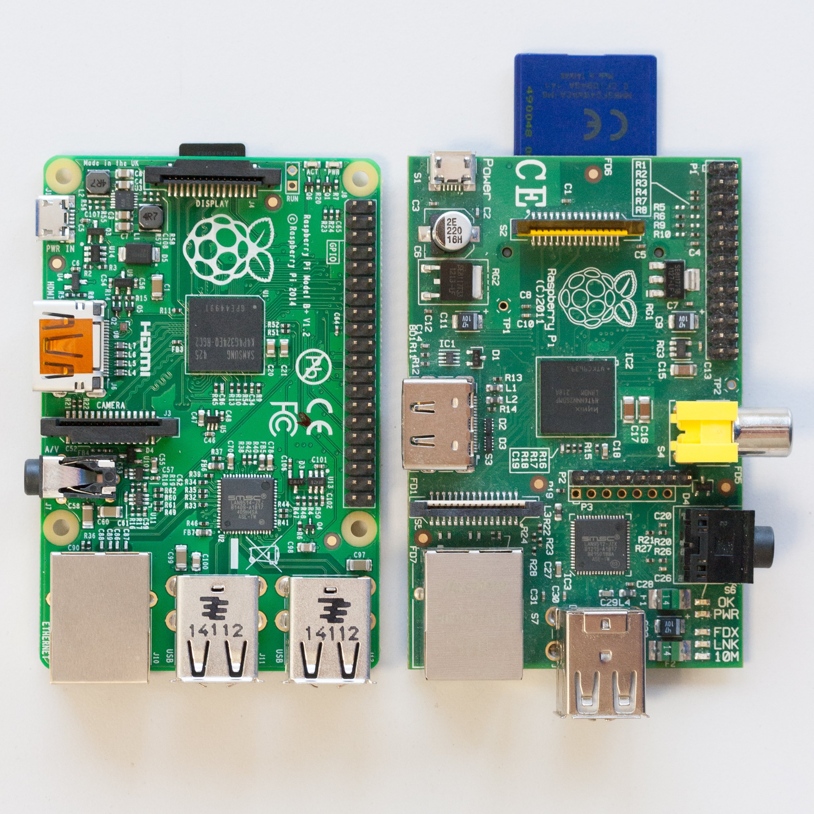 Image à la une de Présentation du Raspberry Pi B+ [MAJ]