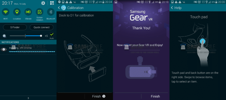Image 1 : Gear VR de Samsung : le smartphone comme écran pour le casque de réalité virtuelle