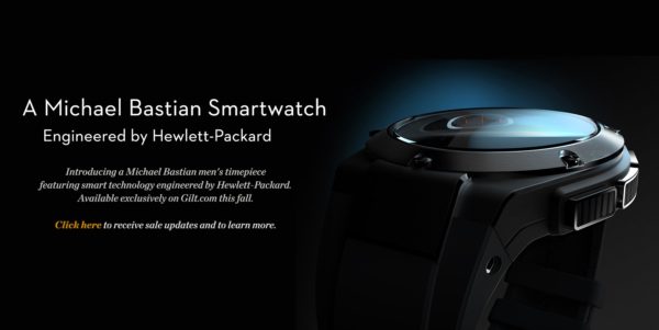 Image 1 : HP fait une preview de sa montre connectée