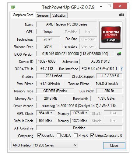 Image 9 : AMD Radeon R9 285 : et voici Tonga !