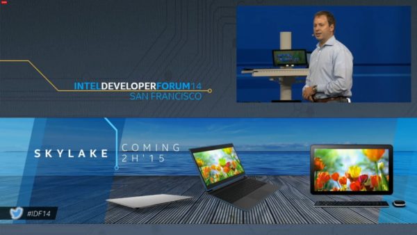 Image 1 : Intel promet des Core M Skylake pour le deuxième semestre