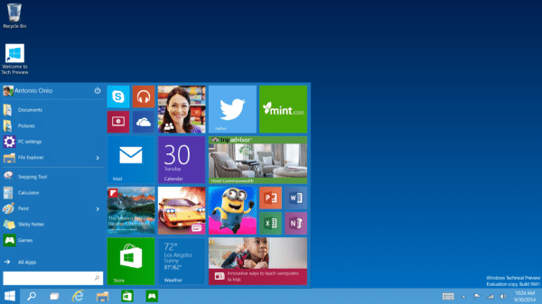 Image 3 : Windows 9 sera en fait Windows 10