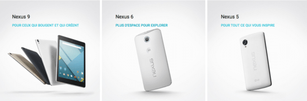 Image 1 : La Nexus 9 a tué les Nexus 7 et Nexus 10