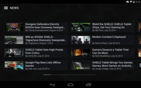 Image 14 : NVIDIA Shield : la tablette de jeu nomade idéale ?