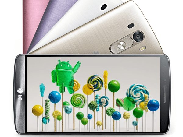 Image 1 : Le LG G3, premier smartphone à recevoir Android 5.0 Lollipop