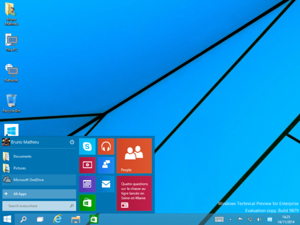 Image 1 : Windows 10 reçoit de nouvelles fonctions