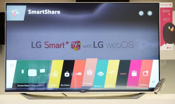 Image 1 : LG va présenter des TV Web OS 2.0 au CES
