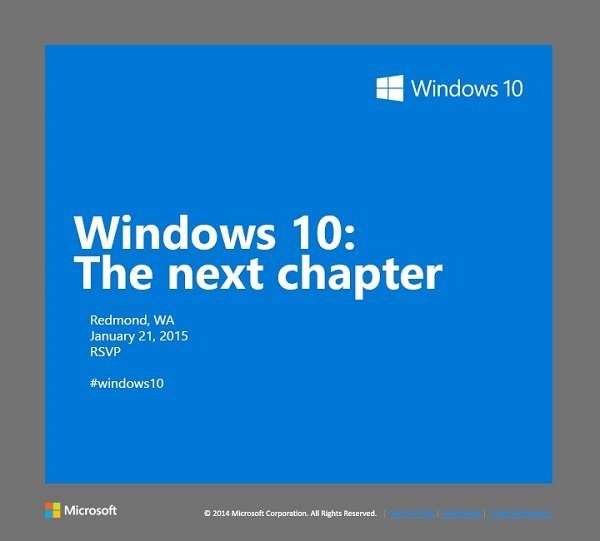 Image 1 : Microsoft entamera un nouveau chapitre sur Windows 10 le 21 janvier