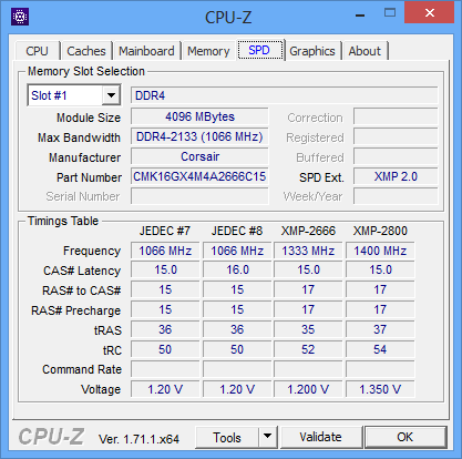 Image 2 : Corsair Vengeance DDR4-2666 : influence de la fréquence et des timings sur les perfs