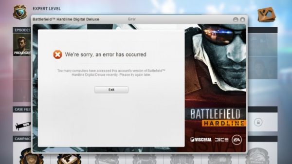 Image 1 : Battlefield Hardline : DRM instrusif