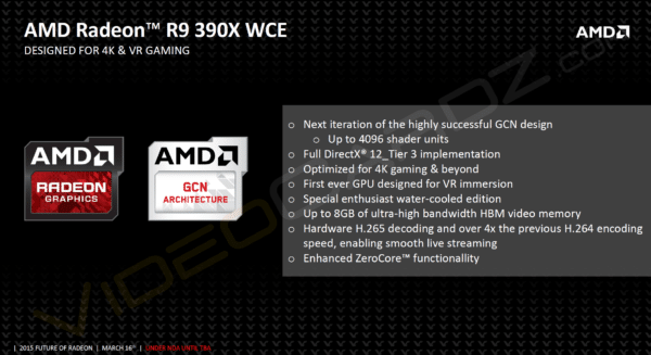 Image 1 : 8 Go de mémoire HBM pour la R9 390X d'AMD ?