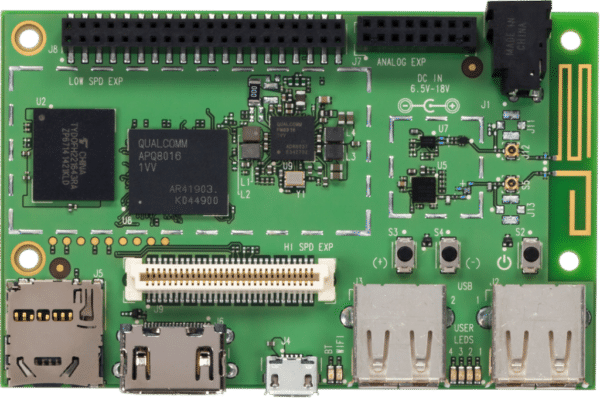 Image 1 : Le Raspberry Pi de Qualcomm a du Wi-Fi