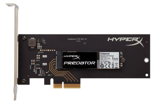 Image 1 : Kingston HyperX Predator : un SSD PCIe au format M.2 pour des débits élevés