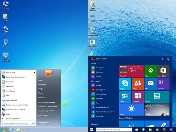 Image 1 : Windows 10 Preview a maintenant Outlook Mail