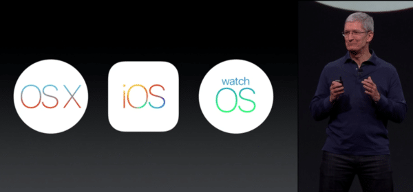 Image 1 : Apple présente 3 OS au WWDC 2015