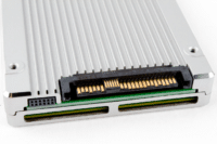 Image 1 : Le connecteur SFF-8639 des SSD PCIe x4 renommé U.2