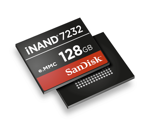 Image 1 : SanDisk sort des iNAND en 15 nm