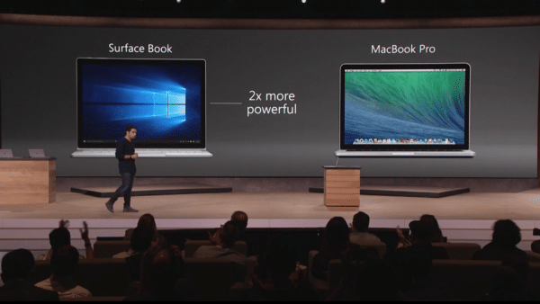 Image 1 : Surface Book ou MacBook Pro, c'est qui le plus fort ?