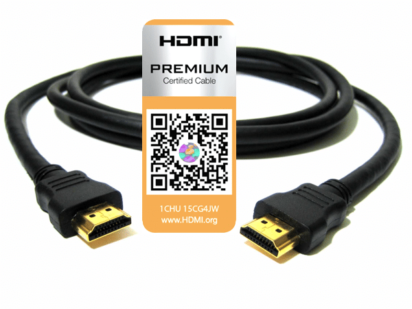 Image 1 : HDMI Premium, des câbles certifiés pour la 4K toutes options