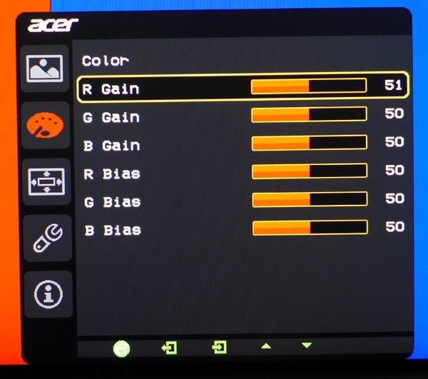 Image 11 : Acer XR341CK : 34" incurvé, ultra-wide 3440x1440 75 Hz ET FreeSync