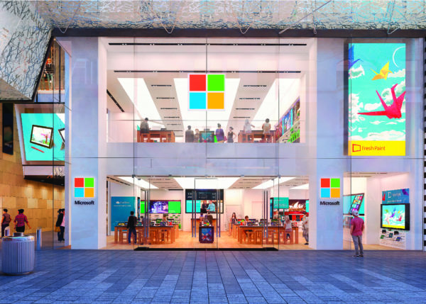 Image 1 : Bientôt deux nouveaux Microsoft Store physiques