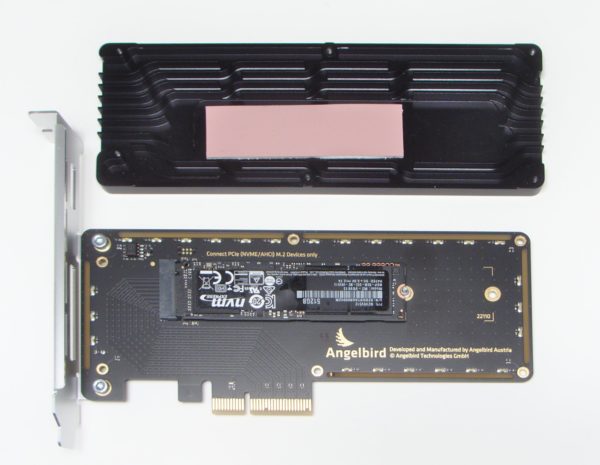 Image 1 : Ce radiateur double les débits des SSD