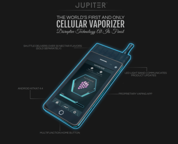 Image 1 : Jupiter IO : le premier smartphone qui se fume
