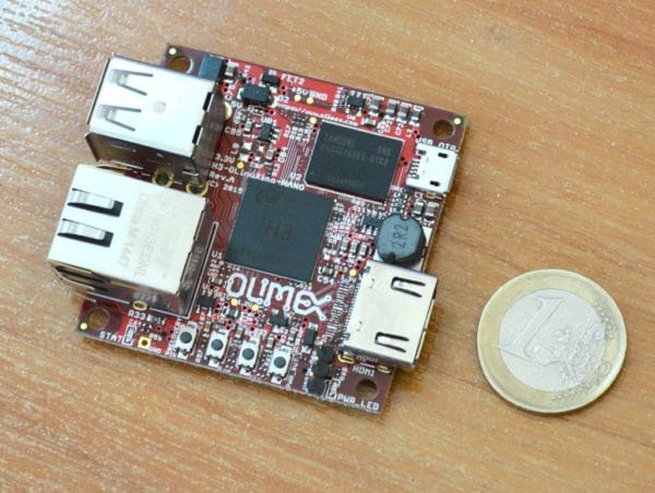 Image 1 : Olimex : une carte mère ARM de 5x5 cm en préparation