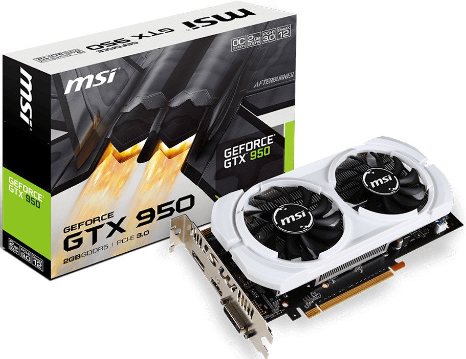 Image à la une de MSI lance deux GeForce GTX 950 à 75 W, sans alimentation 6 broches