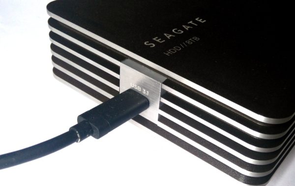 Image 2 : Test du Seagate Innov8 : premier disque de 8 To alimenté en USB Type-C