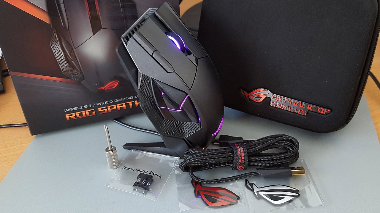 Test : Asus ROG Spatha, la souris plus avancée du moment