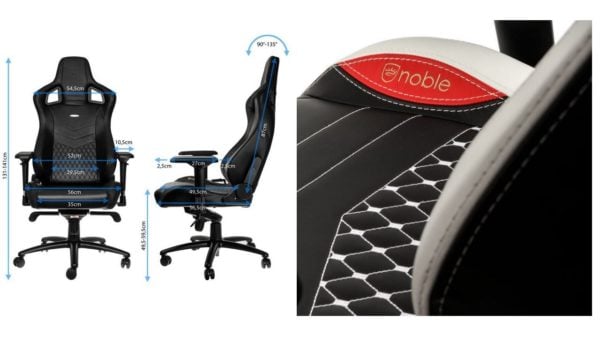 Image 2 : Noblechairs : les tout premiers fauteuils Gaming en véritable cuir !