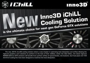 Image 2 : iChiLL : quatre ventilateurs Inno3D pour refroidir une GeForce GTX 1080