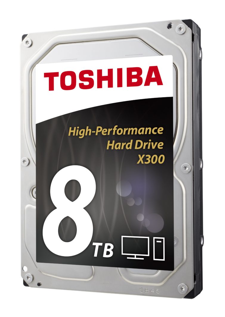 Toshiba X300, un disque dur de 8 To à hautes performances