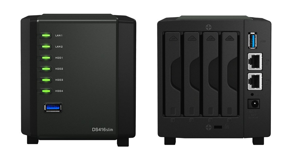 Image à la une de Test du NAS Synology DS416slim, bruyant et cher