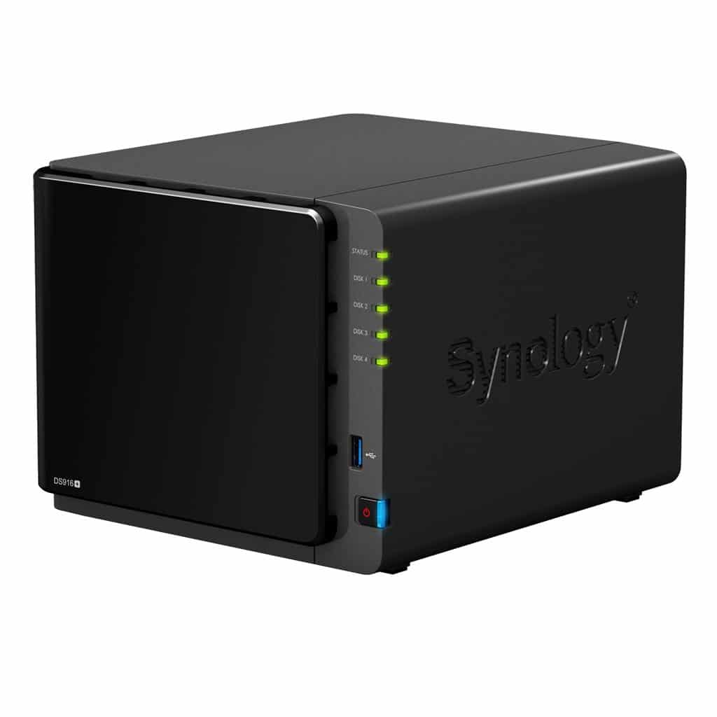 Image à la une de Synology DS916+ : un NAS 4 baies et 4K