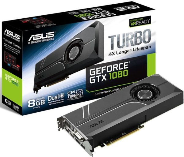 Image 1 : GeForce GTX 1080 Turbo d’Asus : entre performance et silence