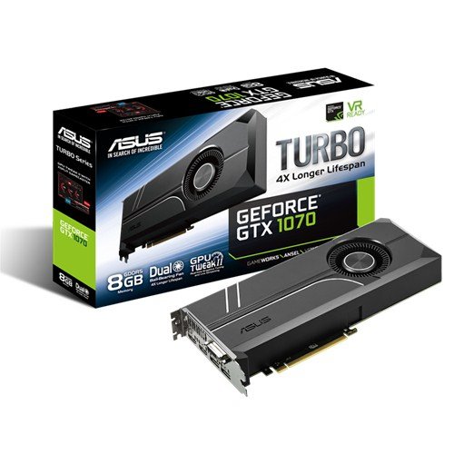 Image à la une de GeForce GTX 1070 Turbo d'Asus : sobre, durable, amie des casques de réalité virtuelle