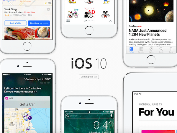 Image 1 : Quelles sont les grandes nouveautés d'iOS 10 ?