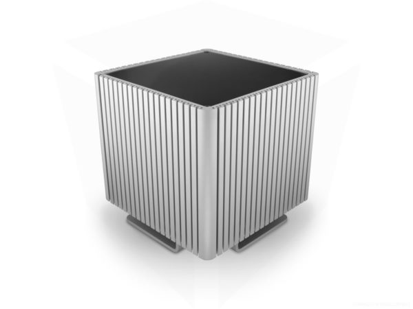 Image 1 : Streacom DB4 : un petit cube d'aluminium pour des PC mini ITX passifs