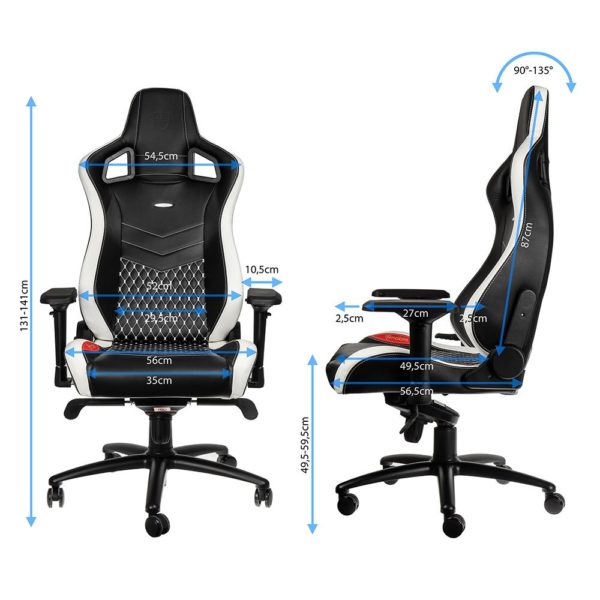 Image 1 : Test : noblechairs Epic Series, fauteuil gaming de luxe, tout cuir, tout confort
