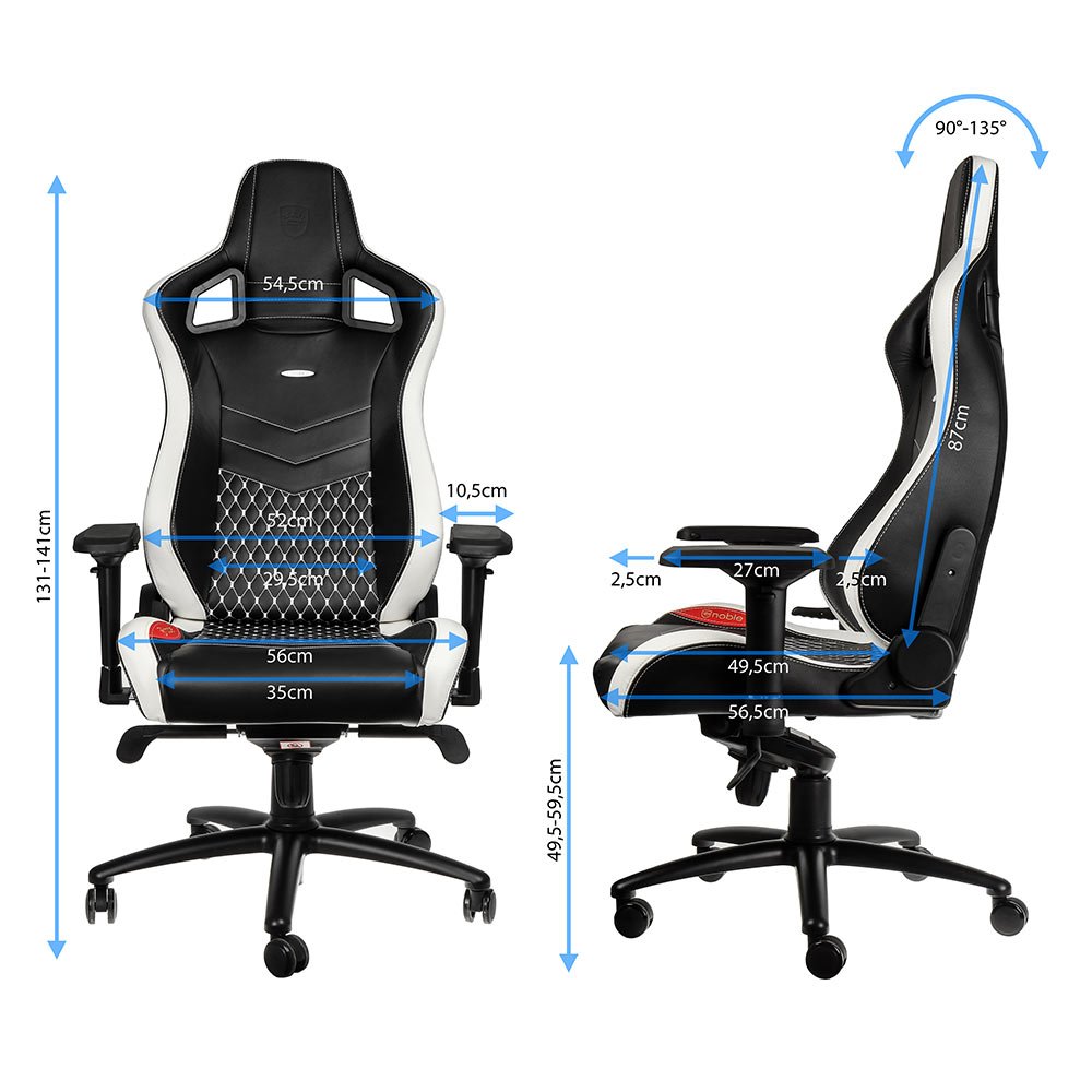 Image 31 : Test : noblechairs Epic Series, fauteuil gaming de luxe, tout cuir, tout confort