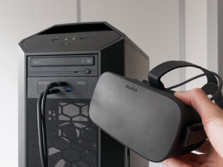 Image 1 : GrosBill VR READY GTX 980ti : test d'un PC taillé pour la VR, avec Oculus Rift