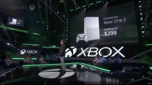 Image 1 : MàJ x2 : 40 % plus petite, la Xbox One S ne sera pas plus puissante, à partir de 299 dollars